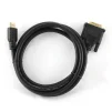 Кабель Cablexpert HDMI - DVI V 1.4 (M/M), 1.8 м, чорний (CC-HDMI-DVI-6) пакет - 3